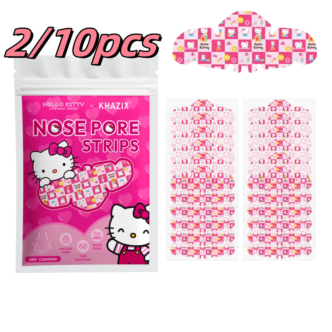 Makeup And Beauty - 2/10pcs Hello Kitty Nose Pore Strips