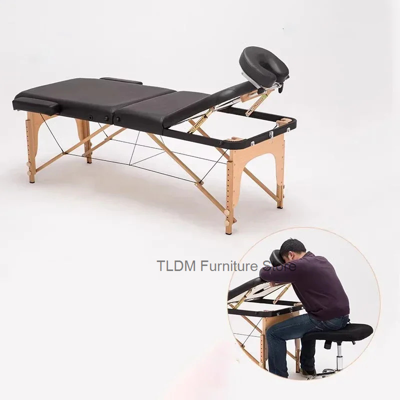 Beauty Makeup Chair - Portable Beauty Salon Spa Bed Electric