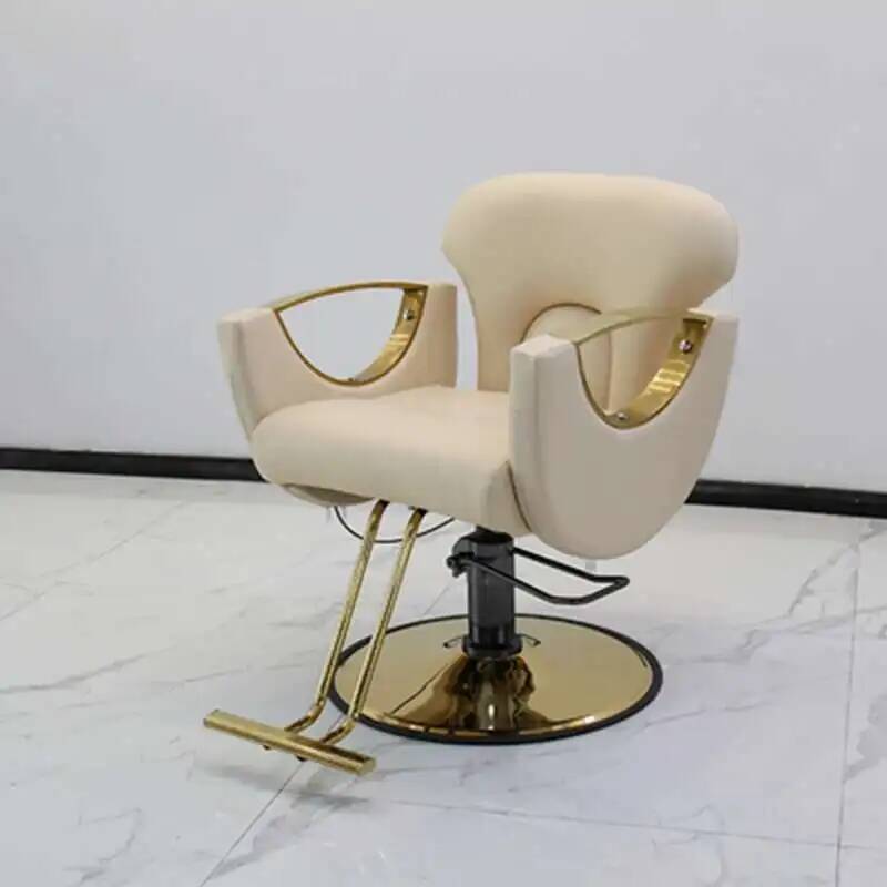 Comfortable White Barber Chair - Beauty Makeup Chair 评论和价格