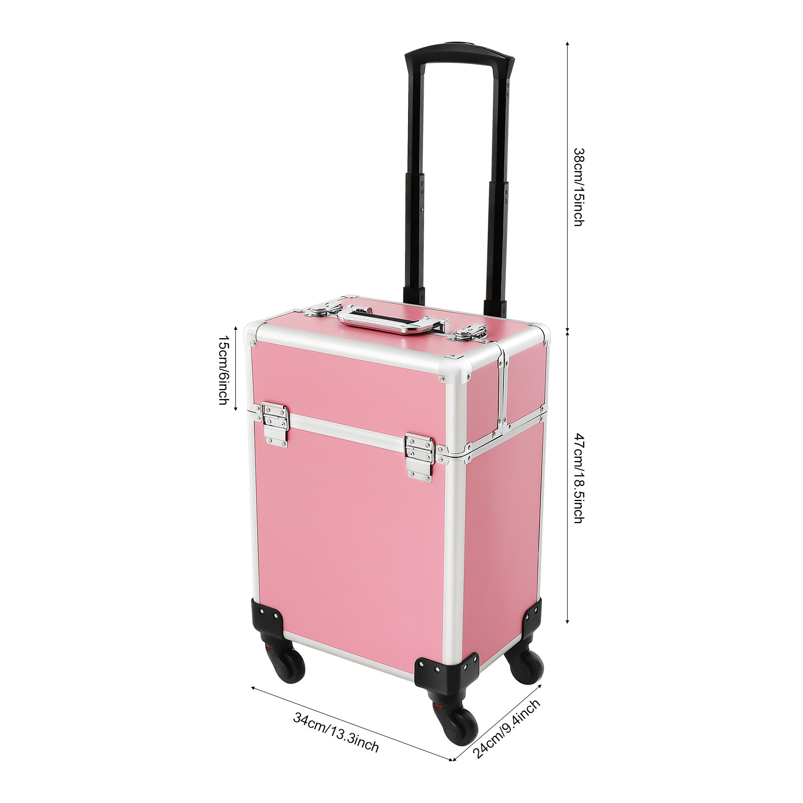 Rolling Makeup Train Case Cosm - Makeup And Beauty 评论和价格