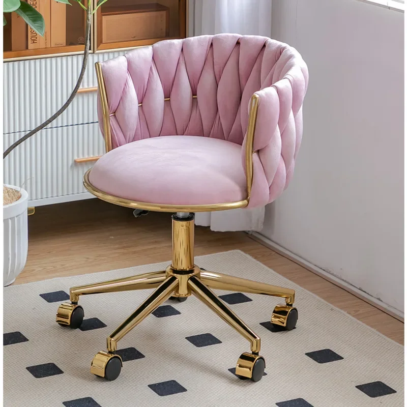 Ergonomic Velvet Upholstered M - Beauty Makeup Chair 评论和价格