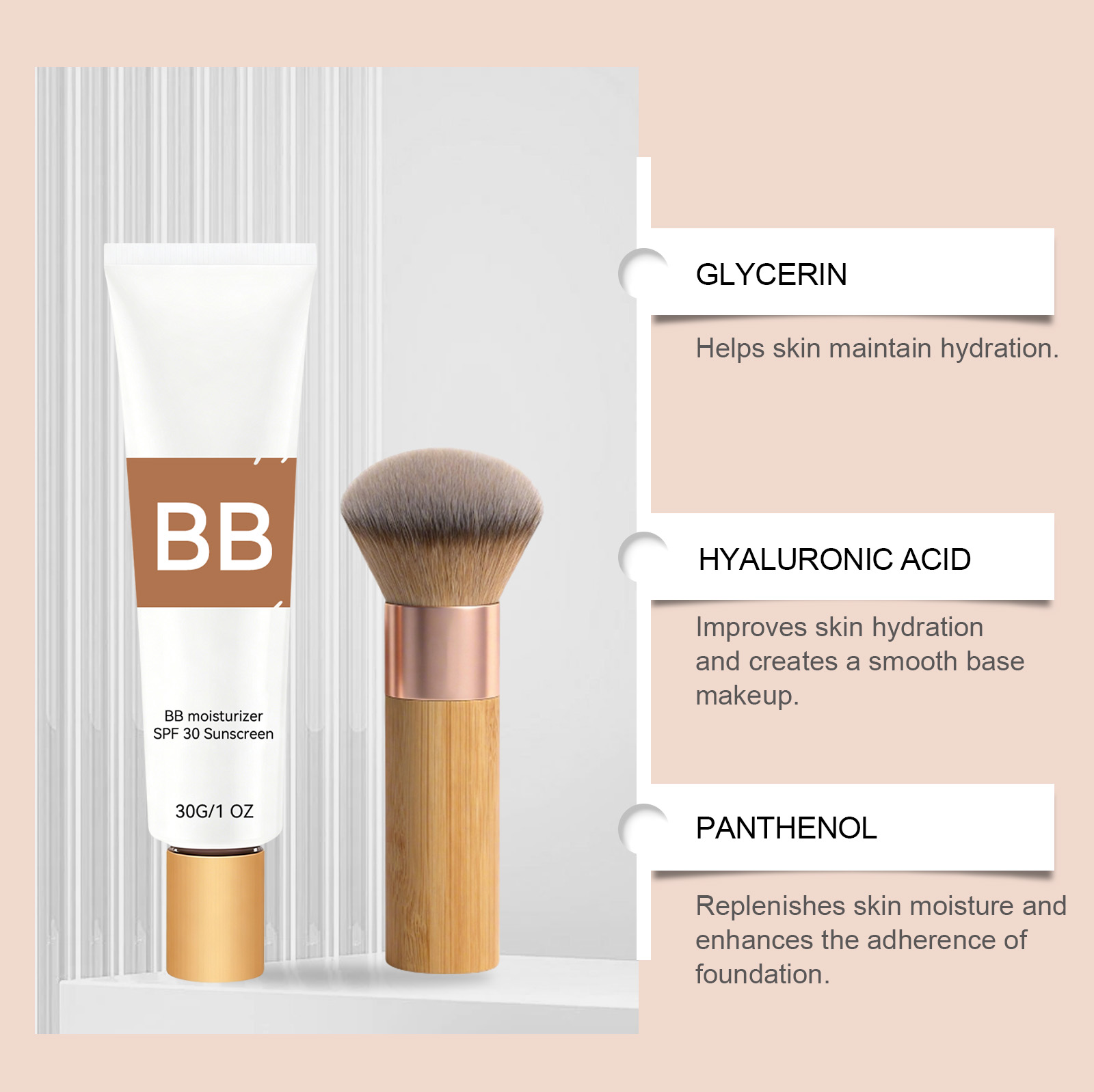 SPF 30 Tinted Moisturizer BB C - Makeup Beauty Ro 评论和价格