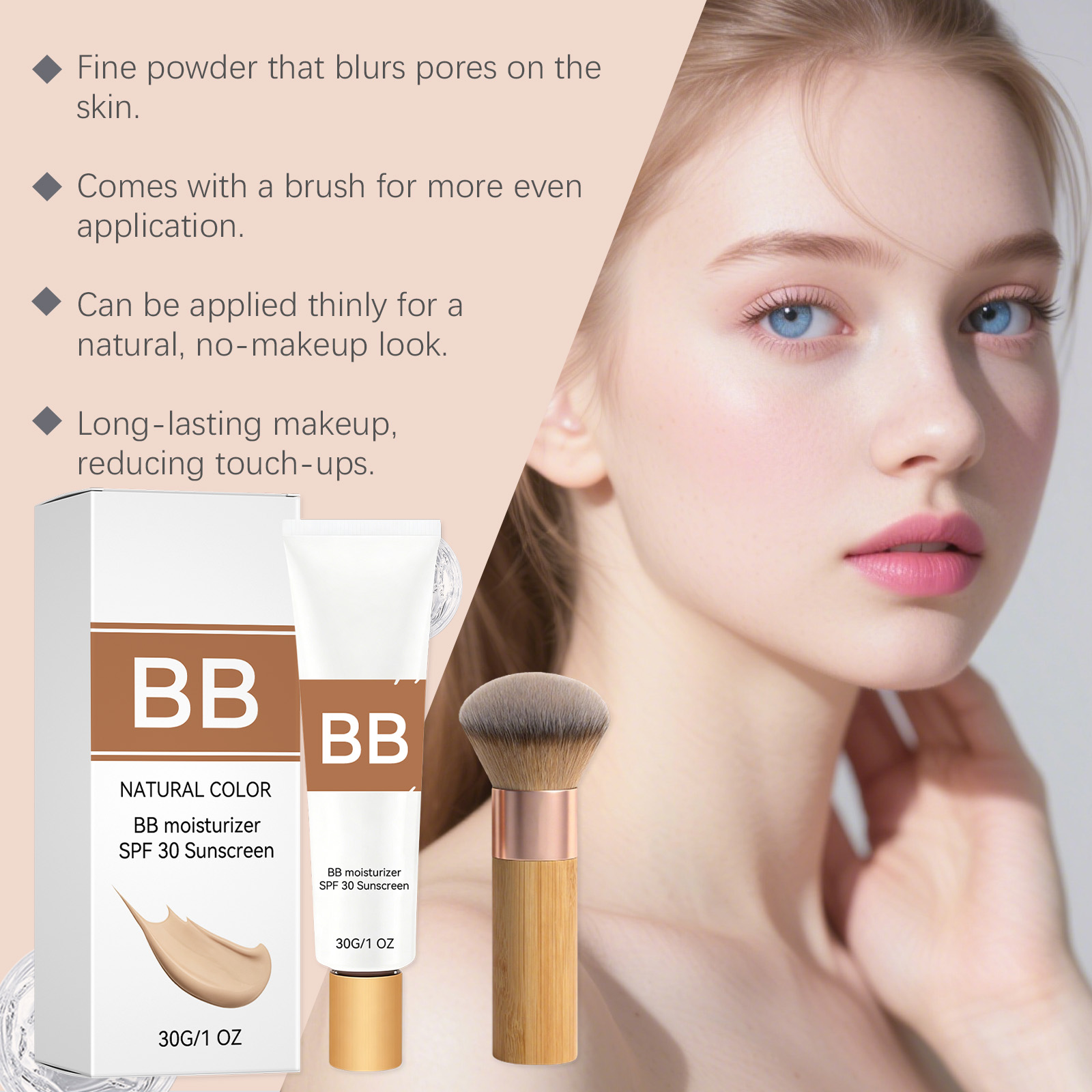 SPF 30 Tinted Moisturizer BB C - Makeup Beauty Ro 评论和价格