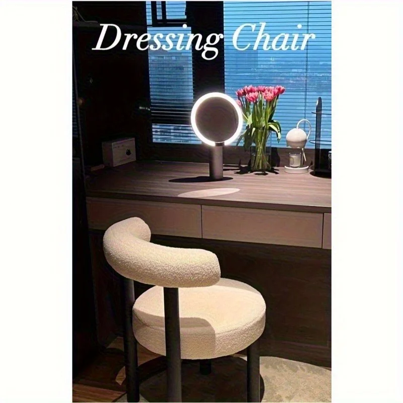 Simple Vanity Stool with Stora - Beauty Makeup Chair 评论和价格