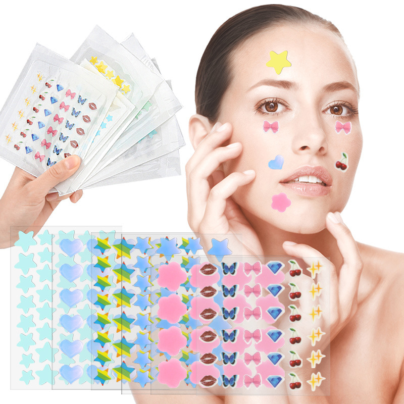 Color Cartoon Acne Patch Skin  - Makeup And Beauty 评论和价格