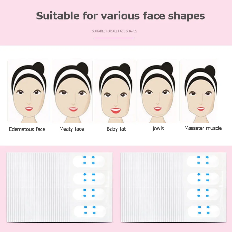 120/80/40Sheets V Lift Face St - Makeup Beauty Ro 评论和价格