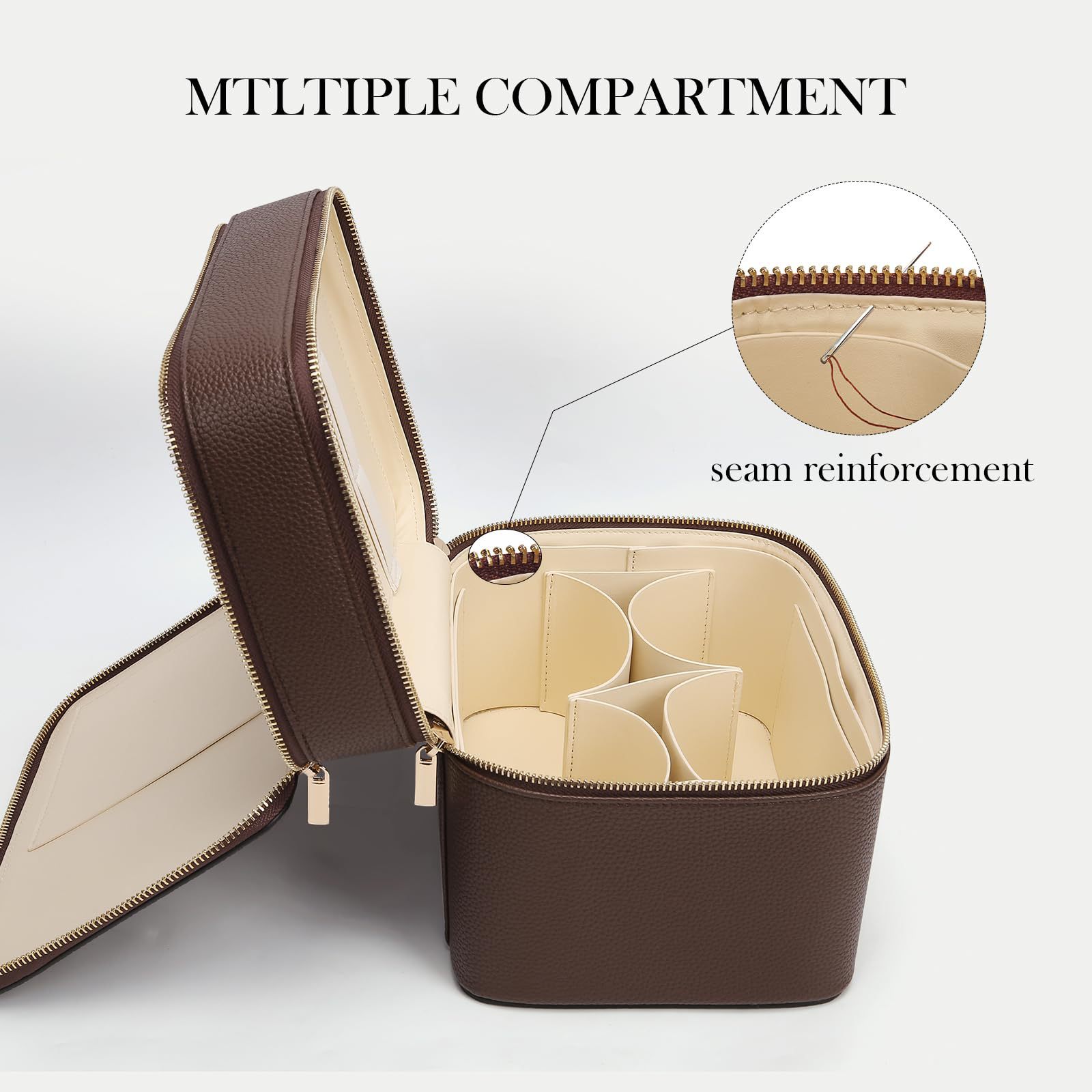 Large Capacity Double-layer Lu - Beauty Makeup Case 评论和价格