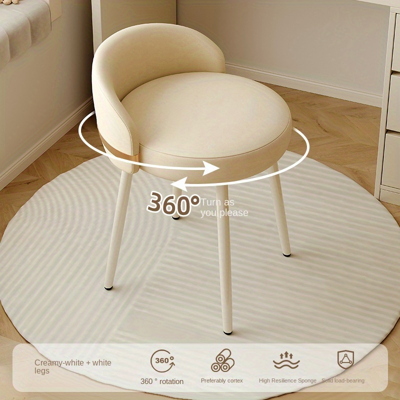 Fashionable Creamy Band-Back R - Beauty Makeup Chair 评论和价格