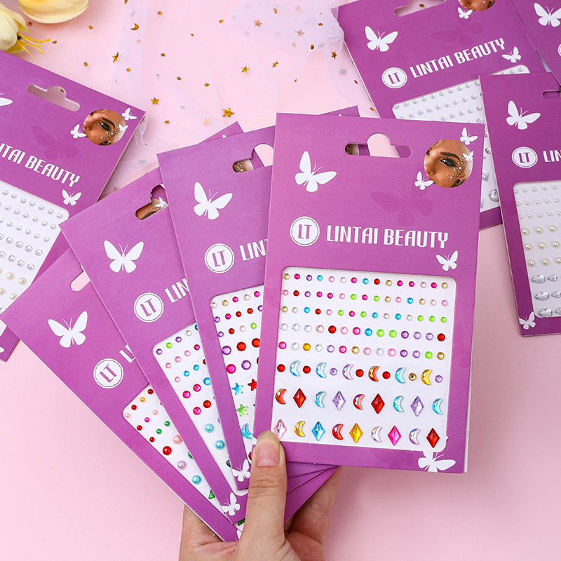 Hot Selling Face Gems Stickers - Makeup And Beauty 评论和价格