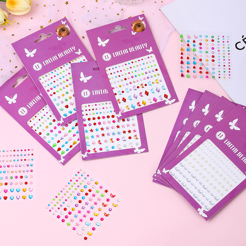 Hot Selling Face Gems Stickers - Makeup And Beauty 评论和价格