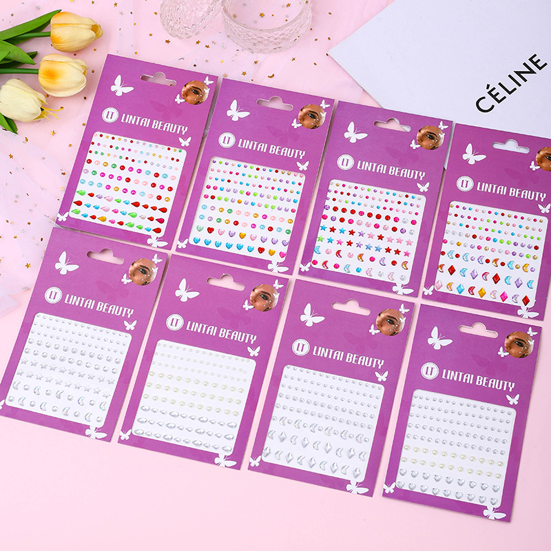 Hot Selling Face Gems Stickers - Makeup And Beauty 评论和价格