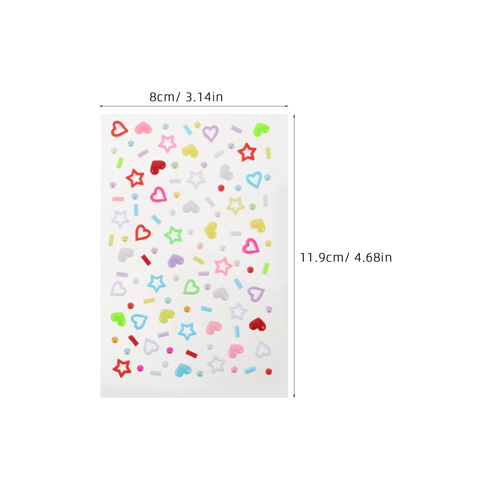 10Sheets Face Rhinestones Stic - Makeup And Beauty 评论和价格