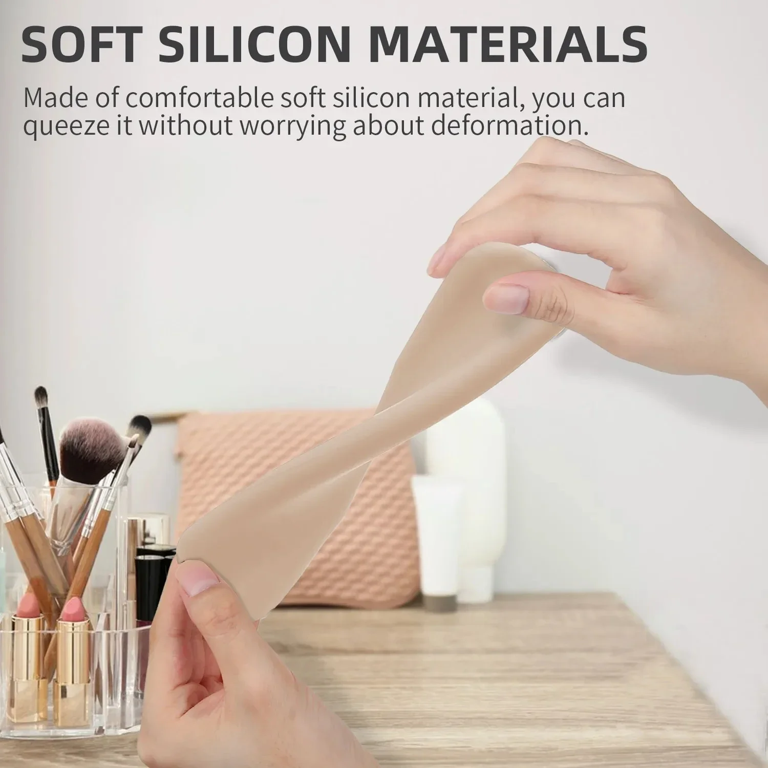 Travel Makeup Brush Holder Sil - Beauty Makeup Case 评论和价格