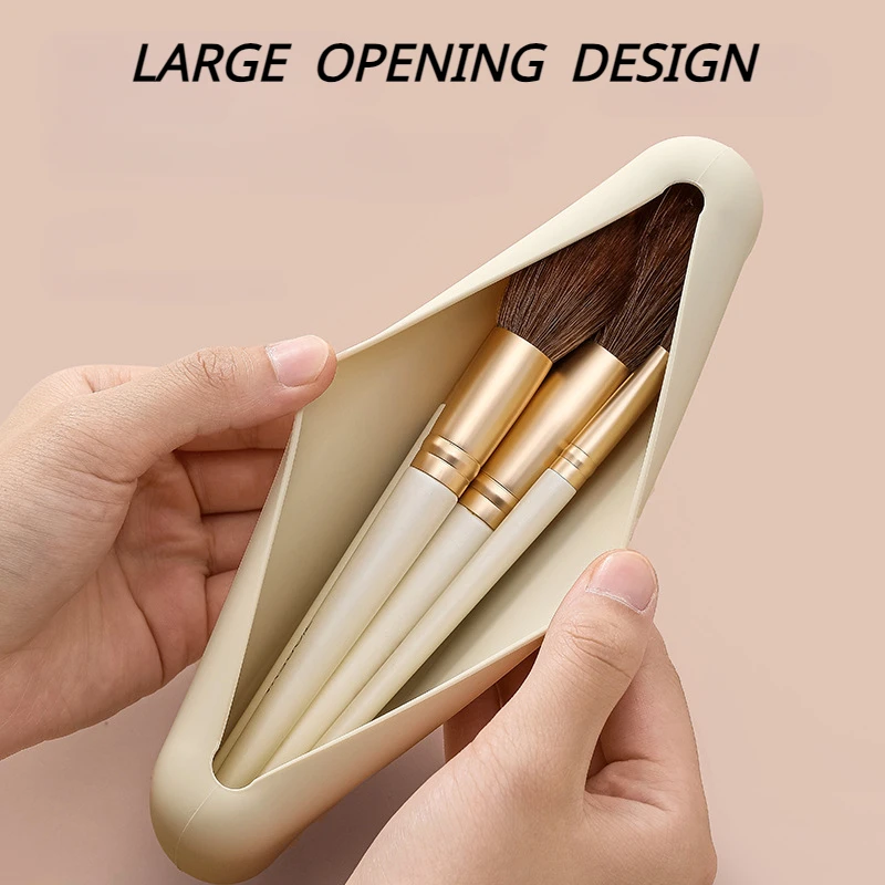 Travel Makeup Brush Holder Sil - Beauty Makeup Case 评论和价格
