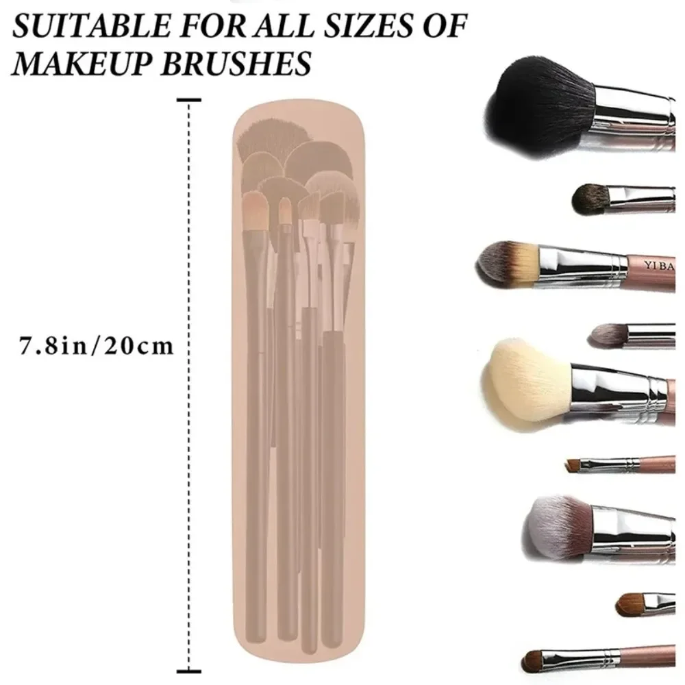 Travel Makeup Brush Holder Sil - Beauty Makeup Case 评论和价格