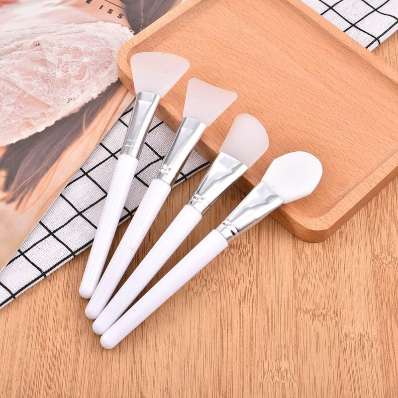 4Pcs/set White Makeup Silicone - Makeup Beauty Ro 评论和价格